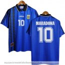 Nuevo NO.10 Maradona 2ª Camiseta Argentina Retro 1994 Azul Baratas