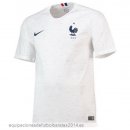 Nuevo 2ª Camiseta Francia Retro 2018 Blanco Baratas