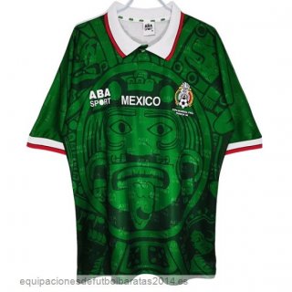 Nuevo 1ª Camiseta Mexico Retro 1998 Verde Baratas