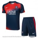 Nuevo Entrenamiento Conjunto Completo Paris Saint Germain 23/24 Rojo Azul Baratas