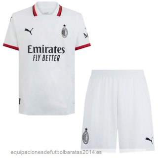 Nuevo 2ª Conjunto De Niños AC Milan 24/25 Blanco Baratas