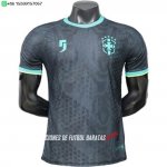Nuevo Especial Jugadores Camiseta Brasil 2026 Negro Verde Baratas Nuevo Especial Jugadores Camiseta Brasil 2026 Negro Verde Baratas