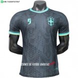 Nuevo Especial Jugadores Camiseta Brasil 2026 Negro Verde Baratas