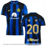 Nuevo NO.20 Tailandia 1ª Camiseta Inter Milan 23/24 Azul Baratas