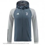 Nuevo Rompevientos Juventus 23/24 Azul Gris Baratas