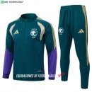 Nuevo Conjunto Completo Ropa Deportiva Con Cremallera Larga Arabia Saudita 2026 Verde Baratas