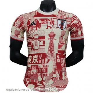 Nuevo Tailandia Especial Jugadores Camiseta Japon 2023 Amarillo Rojo Baratas