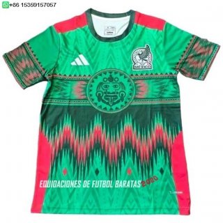 Nuevo Tailandia Especial Camiseta Mexico 2026 Verde Rojo Baratas