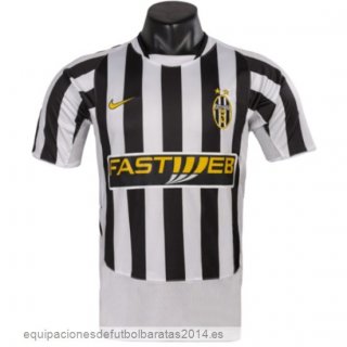 Nuevo Camiseta 1ª Equipación Juventus Retro 2003 2004 Baratas