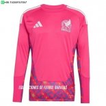 Nuevo Tailandia Portero Manga Larga Mexico 2026 Rosa Baratas