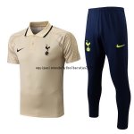 Nuevo Conjunto Completo Polo Tottenham Hotspur 22/23 Amarillo Negro Baratas