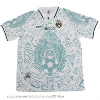 Nuevo 2ª Camiseta Mexico Retro 1999 Blanco Baratas