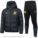 Nuevo Conjunto Completo Chaqueta De Algodón Borussia Dortmund 23/24 Negro Baratas