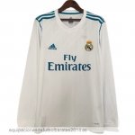Nuevo 1ª Manga Larga Real Madrid Retro 2017 2018 Blanco Baratas Nuevo 1ª Manga Larga Real Madrid Retro 2017 2018 Blanco Baratas