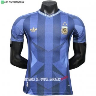 Nuevo Especial Jugadores Camiseta Argentina 2026 Purpura Azul Baratas
