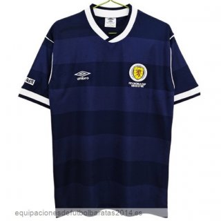 Nuevo 1ª Camiseta Escocia Retro 1987 1988 Azul Baratas