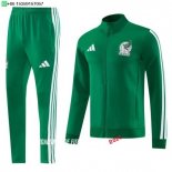 Nuevo Conjunto Completo Ropa Deportiva Con Cremallera Larga México 2026 Verde Baratas
