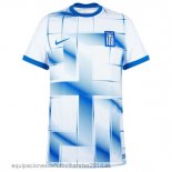 Nuevo Tailandia 1ª Camiseta Grecia 2023 Blanco Baratas