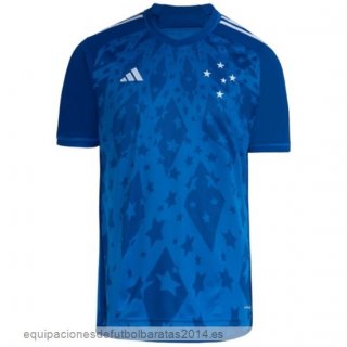 Nuevo Tailandia 1ª Camiseta Cruzeiro EC 24/25 Azul Baratas