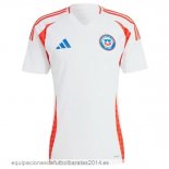 Nuevo Tailandia 2ª Camiseta Chile 2024 Blanco Baratas