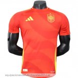 Nuevo 1ª Jugadores Camiseta Espana 2024 Rojo Baratas