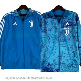 Nuevo Rompevientos Juventus 23/24 Azul Baratas