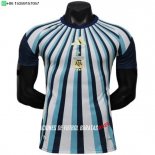 Nuevo Especial Jugadores Camiseta Argentina 2026 Azul Blanco Baratas