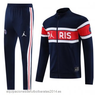 Nuevo Conjunto Completo Ropa Deportiva Con Cremallera Larga Paris Saint Germain 23/24 Azul Rojo Blanco Baratas