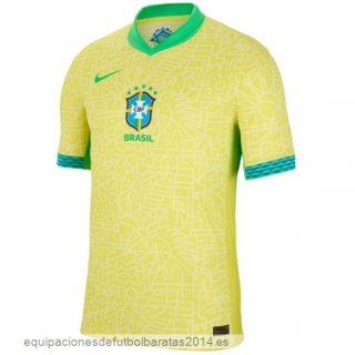 Nuevo Tailandia 1ª Camiseta Brasil 2024 Amarillo Baratas