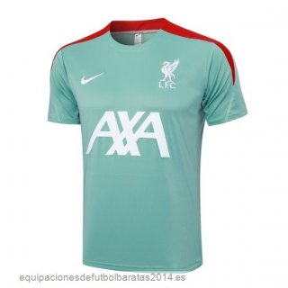 Nuevo Entrenamiento Liverpool 24/25 Verde Blanco Baratas