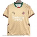 Nuevo Tailandia Especial Camiseta AC Milan 24/25 Amarillo Baratas