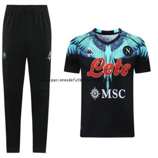 Nuevo Entrenamiento Conjunto Completo Napoli 21/22 Negro Baratas