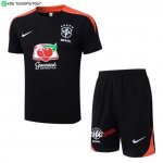 Nuevo Entrenamiento Conjunto Completo Brasil 2026 Negro Naranja Baratas Nuevo Entrenamiento Conjunto Completo Brasil 2026 Negro Naranja Baratas
