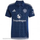 Nuevo Tailandia 2ª Camiseta Manchester United 24/25 Azul Baratas