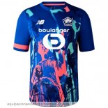 Nuevo Tailandia Cuarta Camiseta Lille 23/24 Azul Baratas