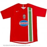 Nuevo 2ª Camiseta Juventus Retro 2005 2006 Rojo Baratas