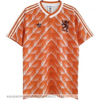 Nuevo 1ª Camiseta Holanda Retro 1988 Naranja Baratas