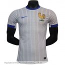 Nuevo 2ª Jugadores Camiseta Francia 2024 Blanco Baratas