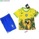Nuevo Especial Conjunto De Niños Brasil 2026 Amarillo Baratas
