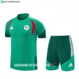 Nuevo Entrenamiento Conjunto Completo Argelia 2026 Verde Baratas