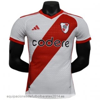 Nuevo 1ª Jugadores Camiseta River Plate 23/24 Blanco Baratas