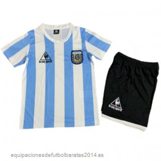 Nuevo 1ª Conjunto De Niños Argentina Retro 1986 Blanco Baratas