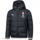 Nuevo Chaqueta De Algodón AC Milan 23/24 Negro Baratas