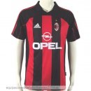 Nuevo 1ª Camiseta AC Milan Retro 2000 2002 Rojo Baratas