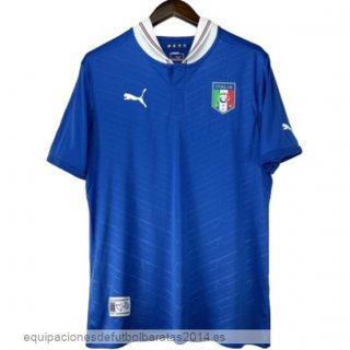 Nuevo 1ª Camiseta Italy Retro 2012 Azul Baratas