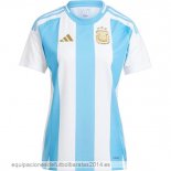 Nuevo 1ª Camiseta Mujer Argentina 2024 Azul Blanco Baratas