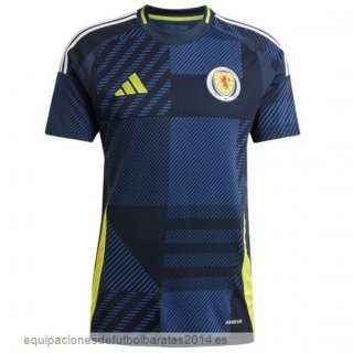 Nuevo Tailandia 1ª Camiseta Escocia 2024 Azul Baratas