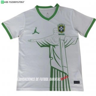 Nuevo Tailandia Especial Camiseta Brasil 2026 Blanco I Verde Baratas