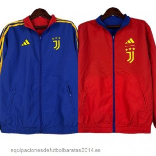 Nuevo Rompevientos Juventus 23/24 Azul Rojo Baratas