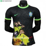 Nuevo Especial Jugadores Camiseta Brasil 2026 Negro Amarillo Verde Baratas